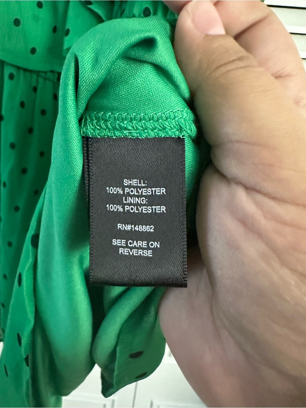 Torrid Green Polka Dot Chiffon Babydoll Tank Top Size 1X - Picture 5 of 5